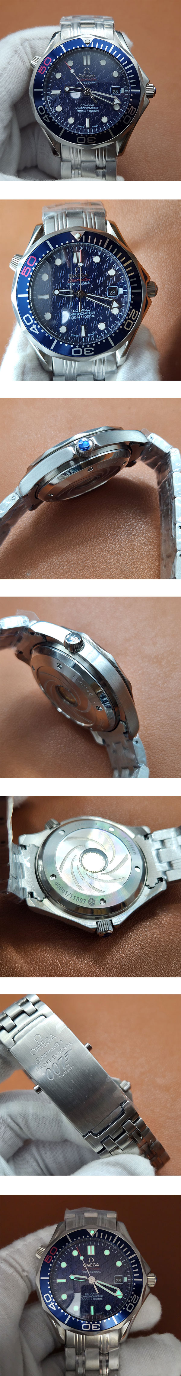 【YZ製造工場】  オメガコピー時計 シーマスター ジェームズ・ボンド 212.30.41.20.01.005 紳士用腕時計